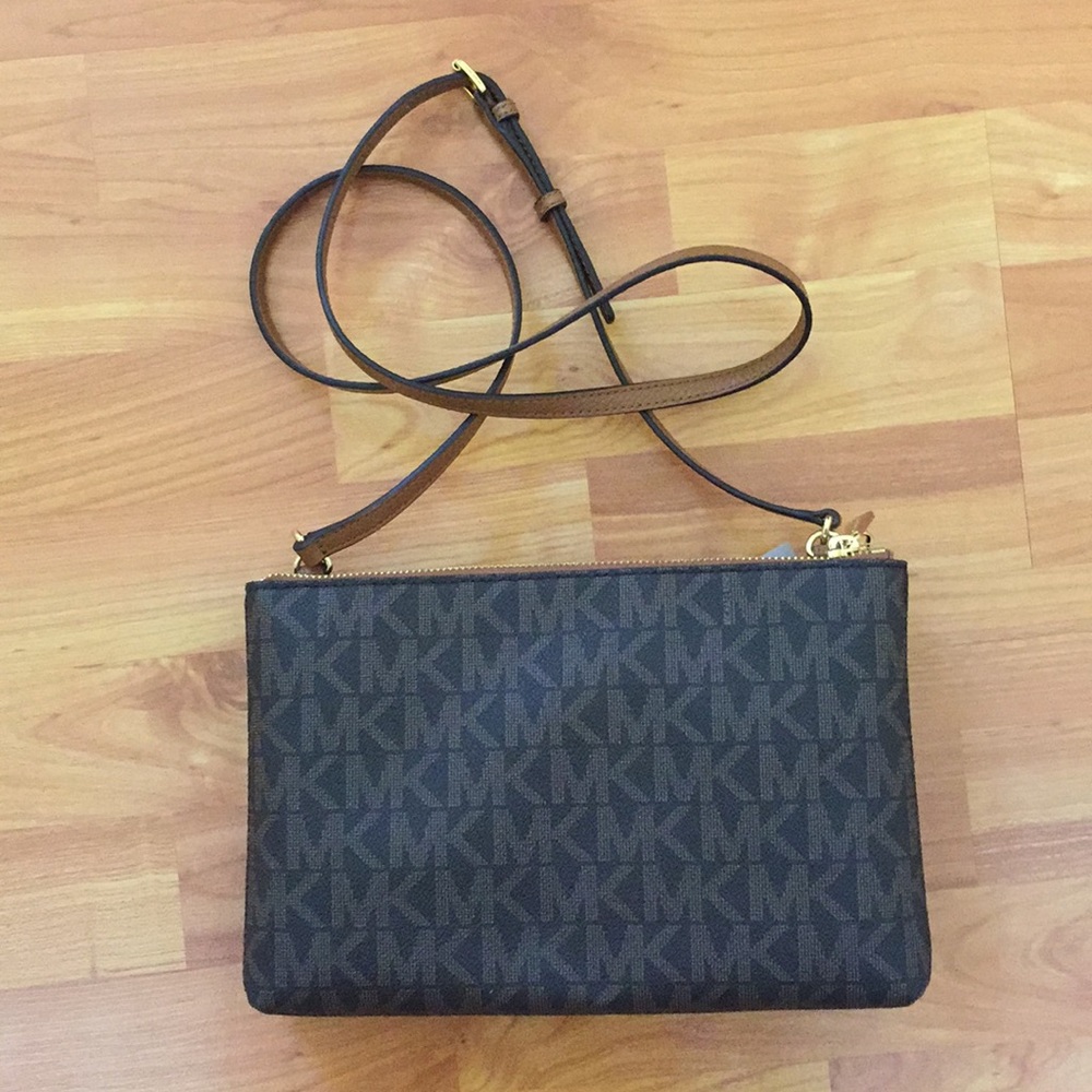 👜SOLD👜Michael Kors | NWT Jet Double Gusset MK